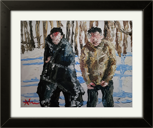 Pine Barrens The Sopranos 11x14 inch