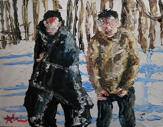 Pine Barrens The Sopranos 11x14 inch