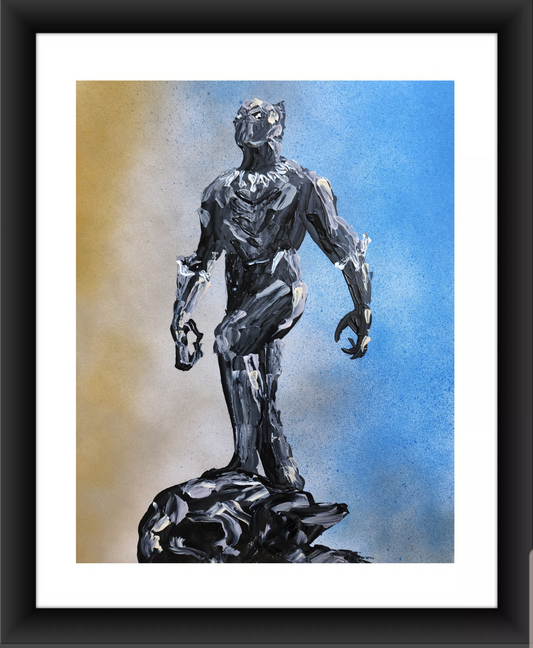 Black Panther Marvel 11x14