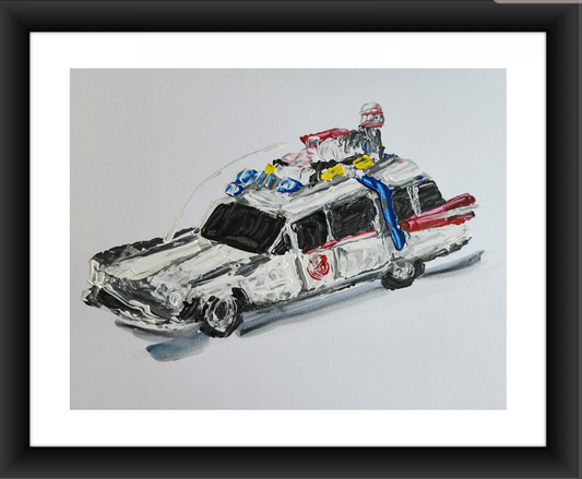 Ecto1 Ghostbusters 11x14