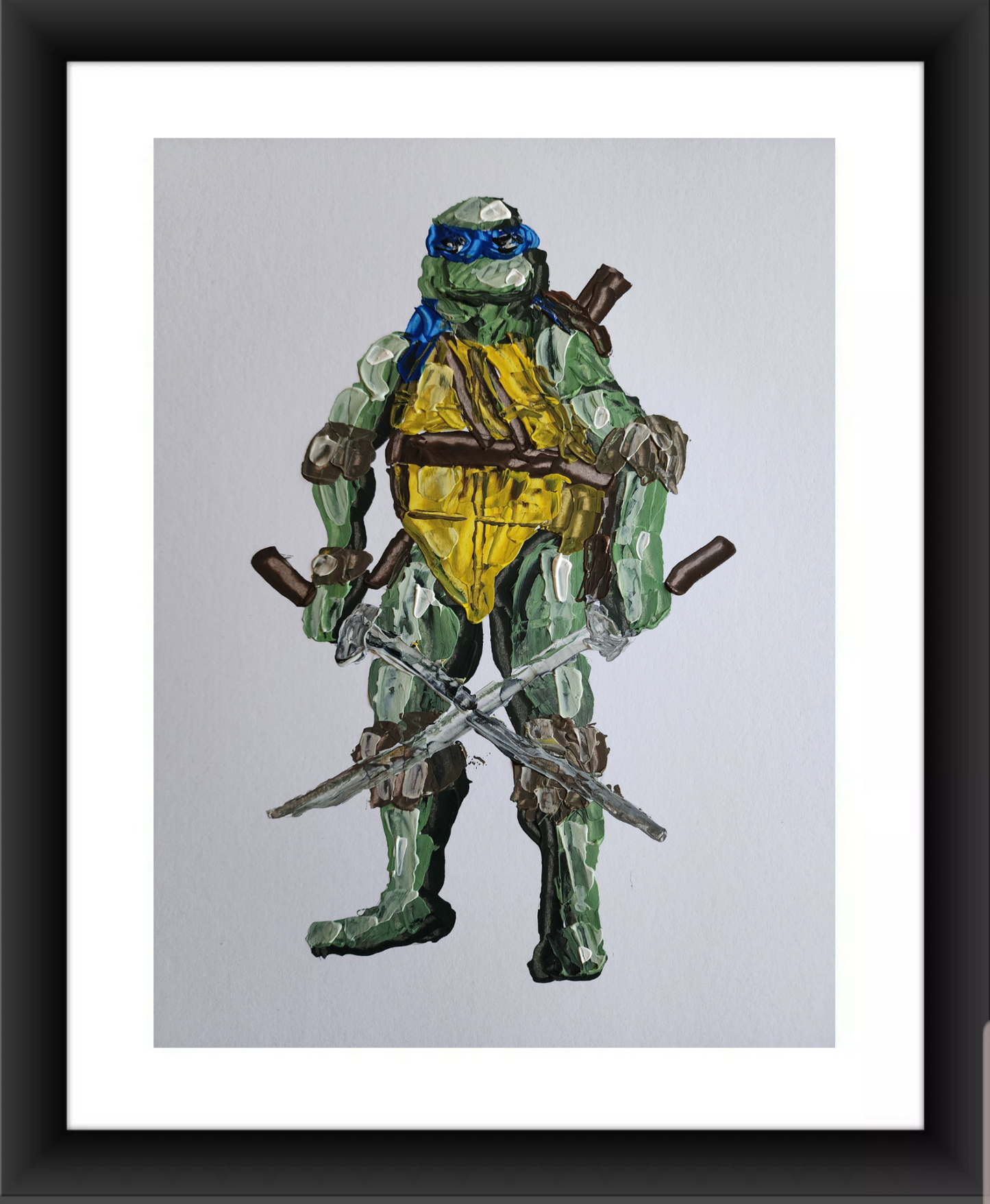 Leo Teenage Mutant Ninja Turtkes TMNT 11x14