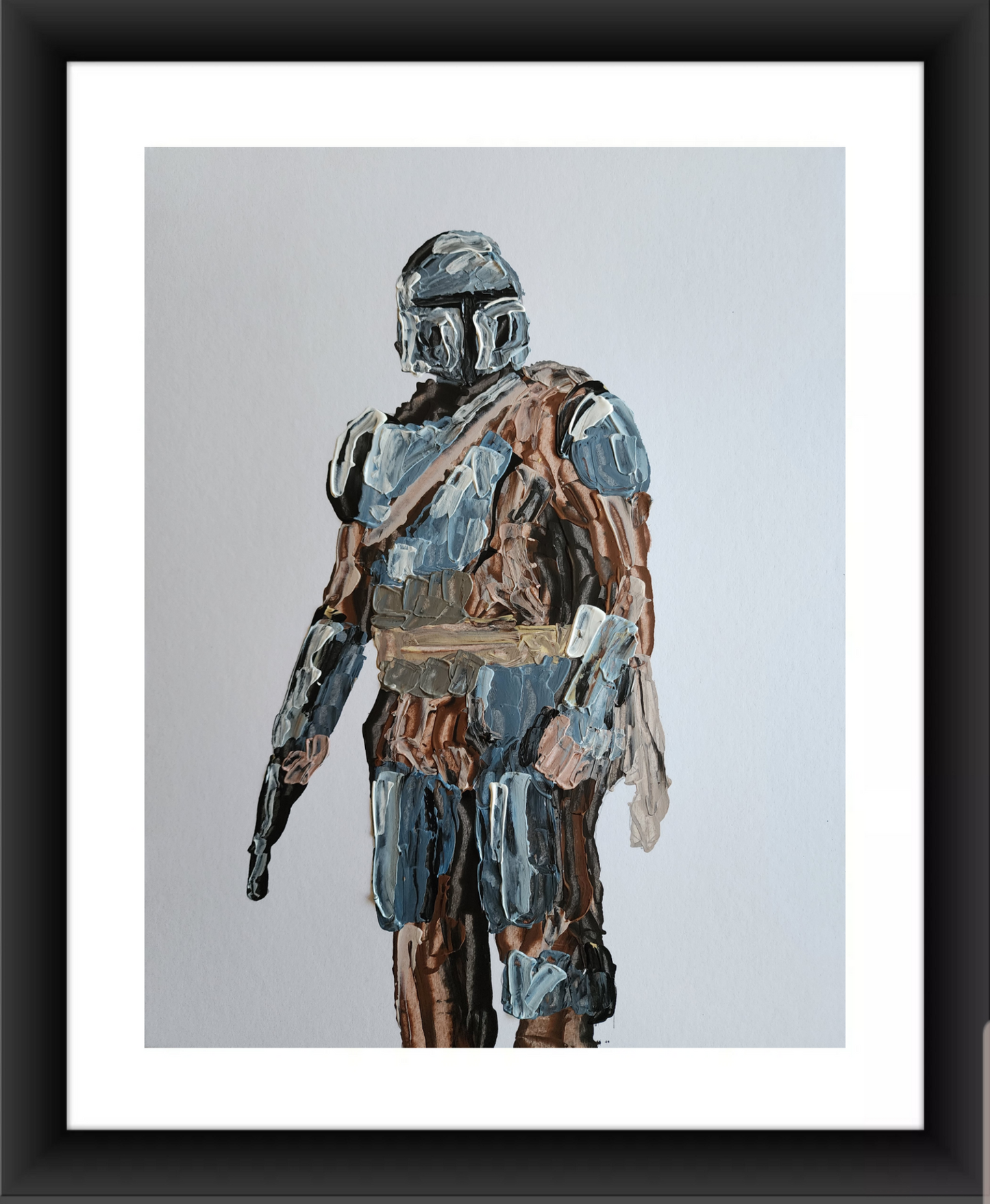 Mando 11x14 Star Wars