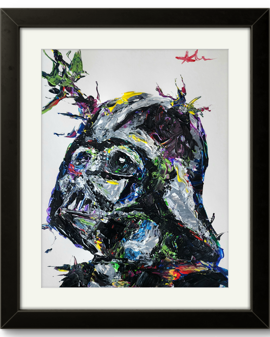 Vader Abstract 11x14 inch
