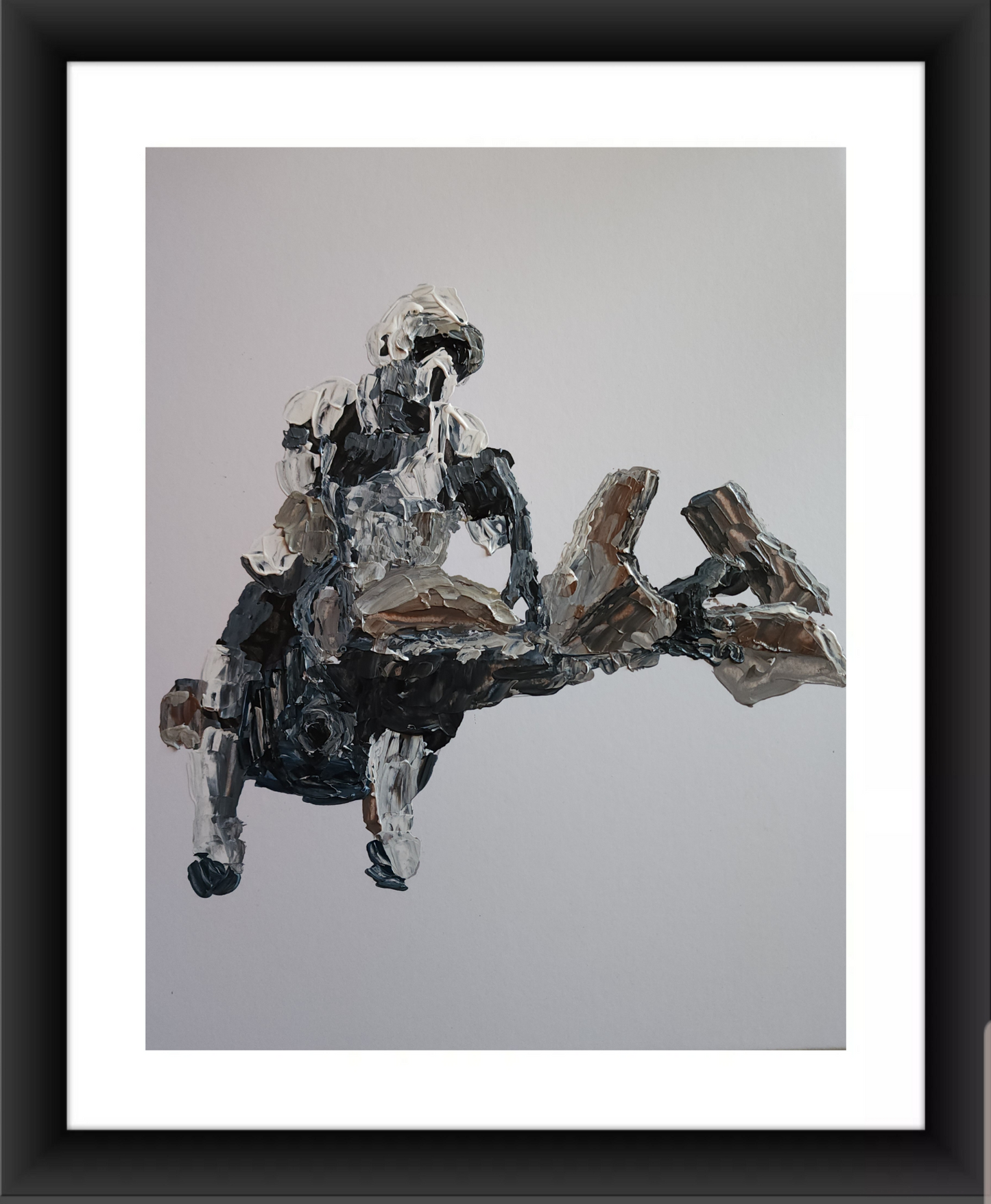 Speeder Bike Star Wars 11x14