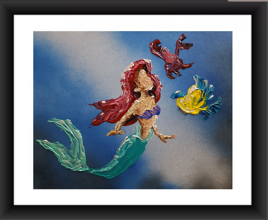 The Little Mermaid 11x14