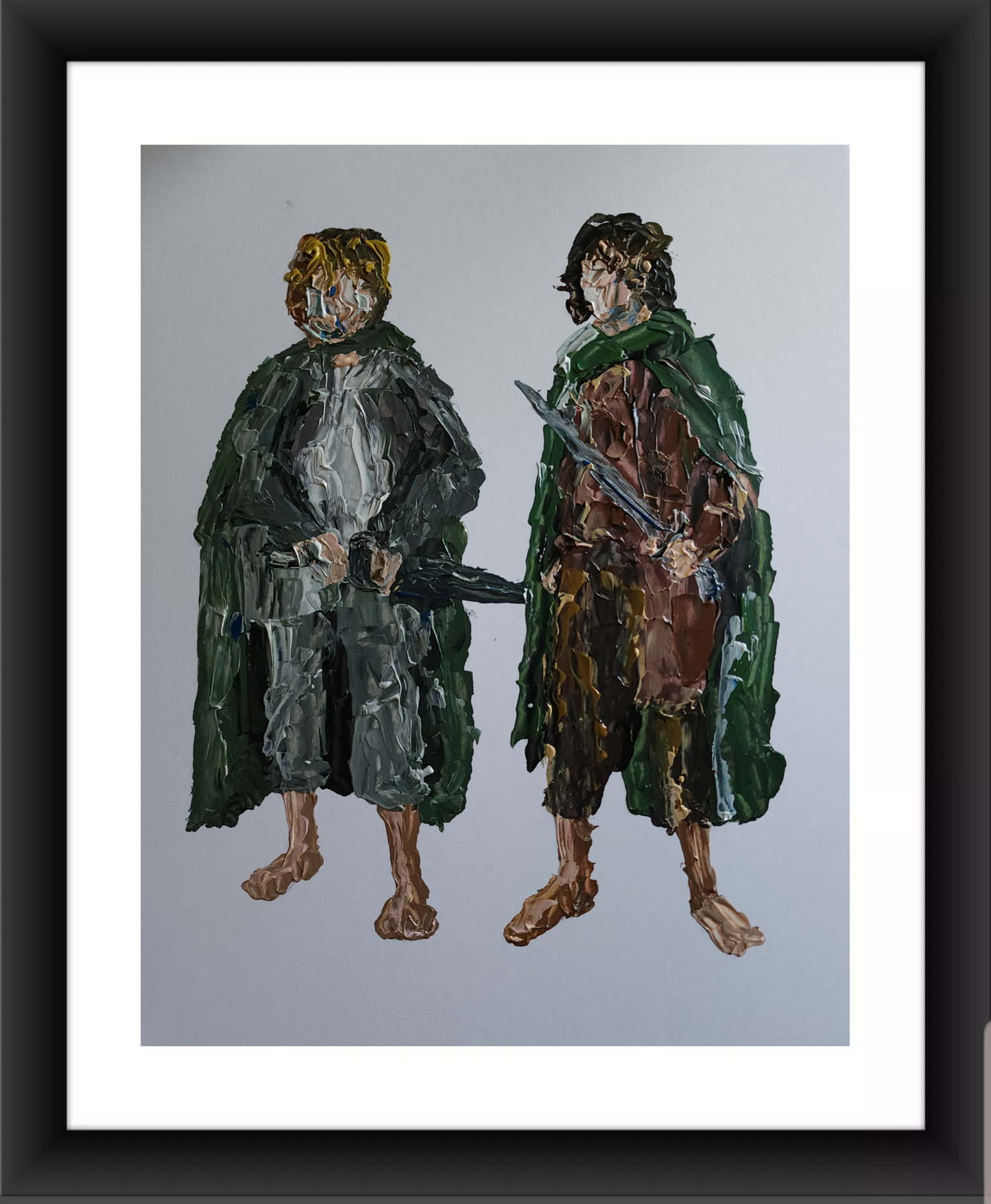 Frodo and Sam 11x14