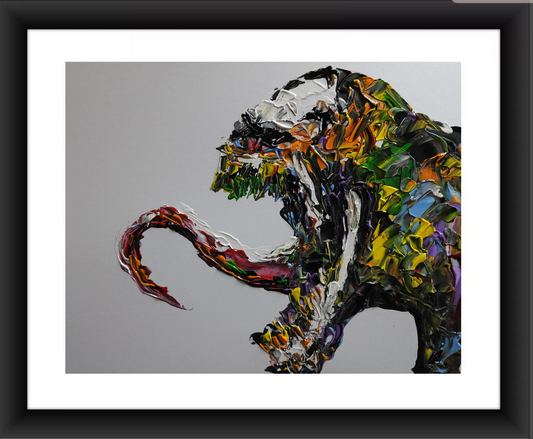 Venom Abstract 11x14