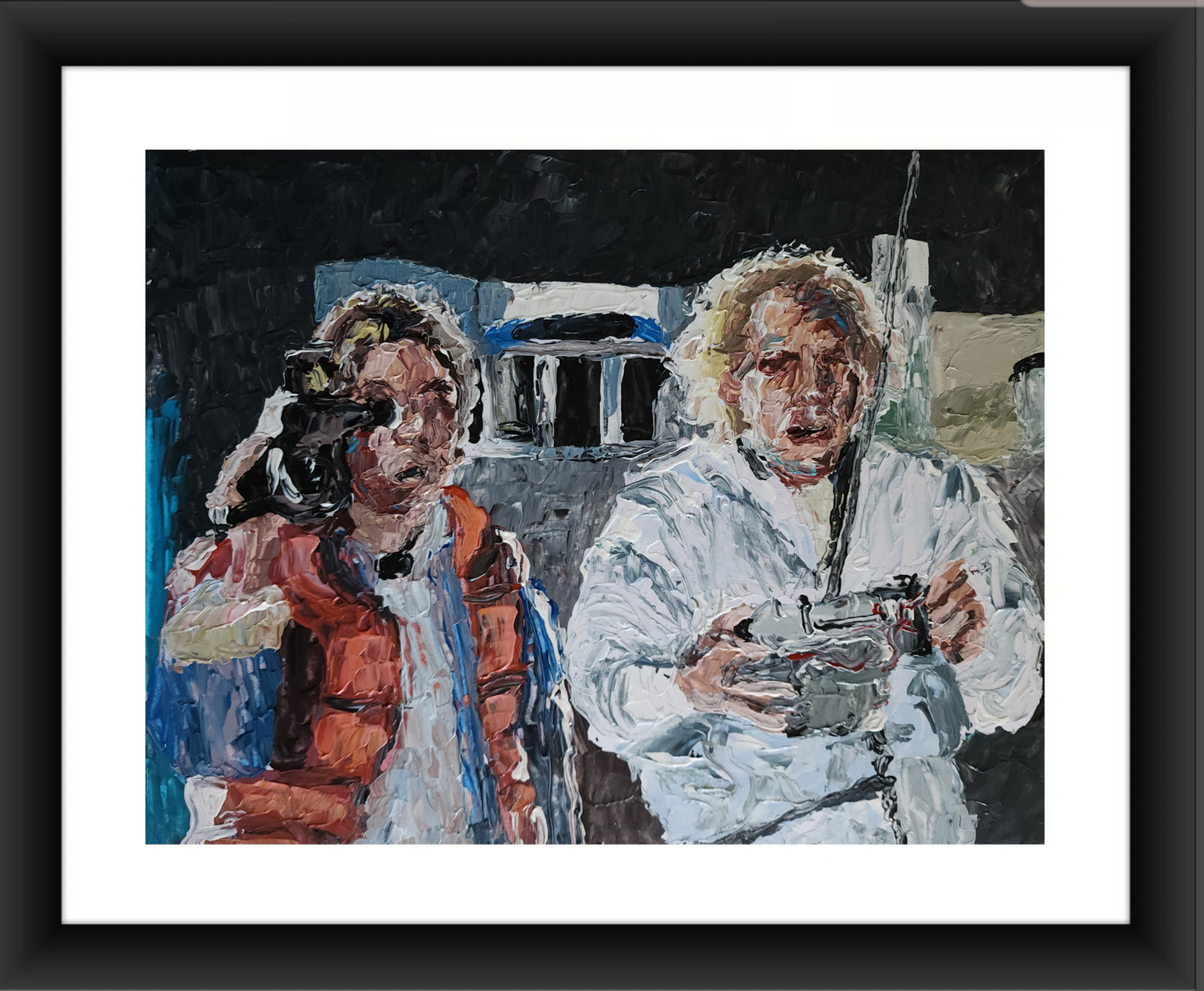 Marty and Doc 11x14