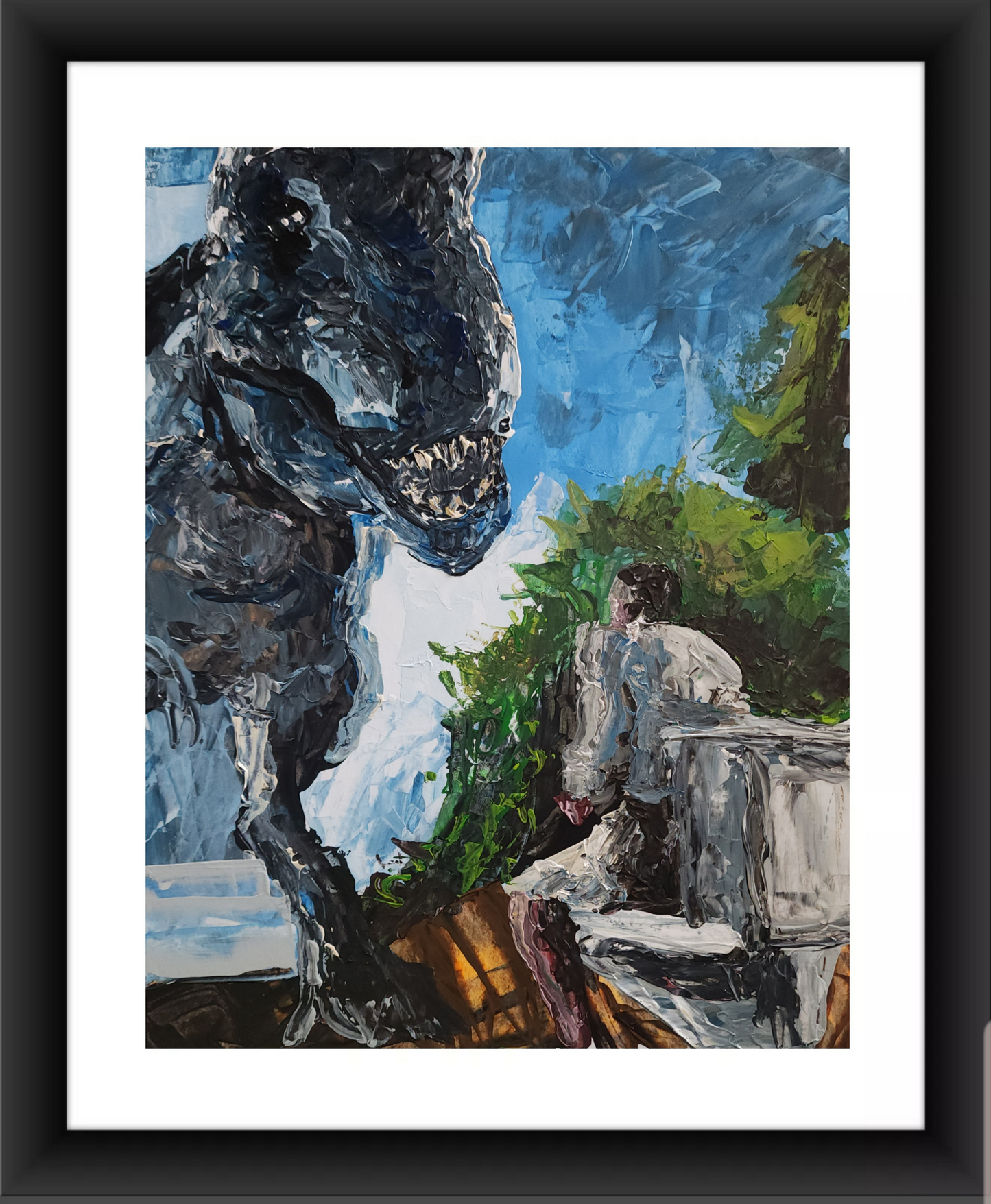 Jurassic Park Rex 11x14