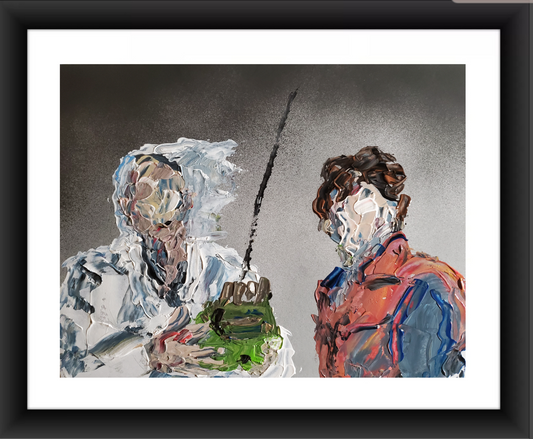 Doc and Marty 11x14