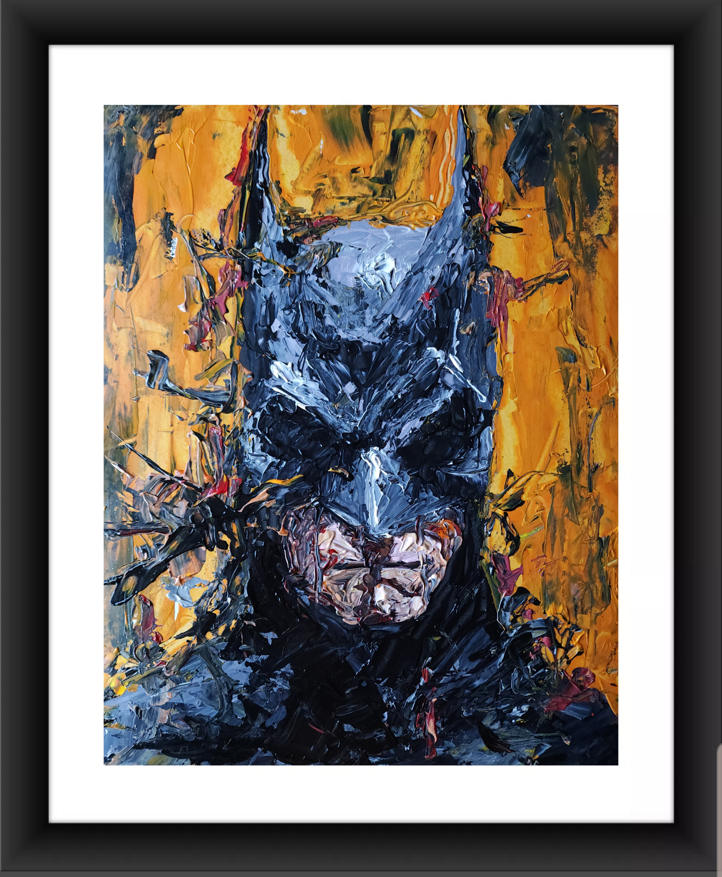 Batman Abstract 11×14 inch