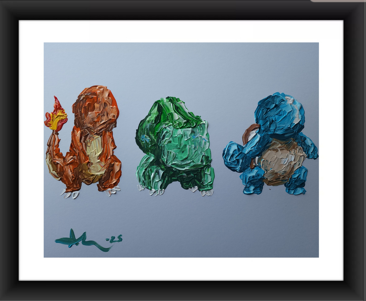 Starter Pokémon 11×14 inch