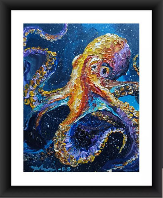 Octopus 🐙 11×14 inch