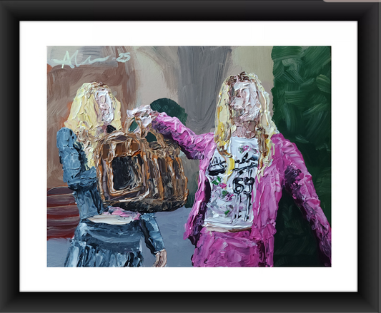 White Chicks 11×14 inch