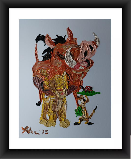 The Lion King Trio 11×14 inch