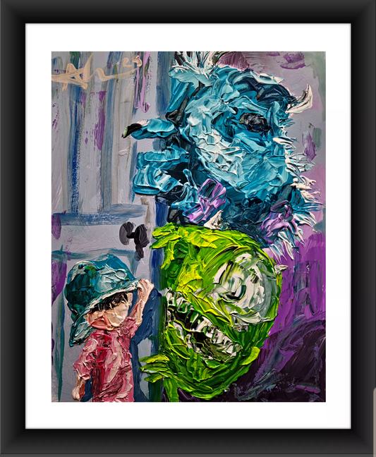 Monsters 11×14 inch