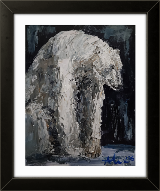 Polar Bear 11×14 inch