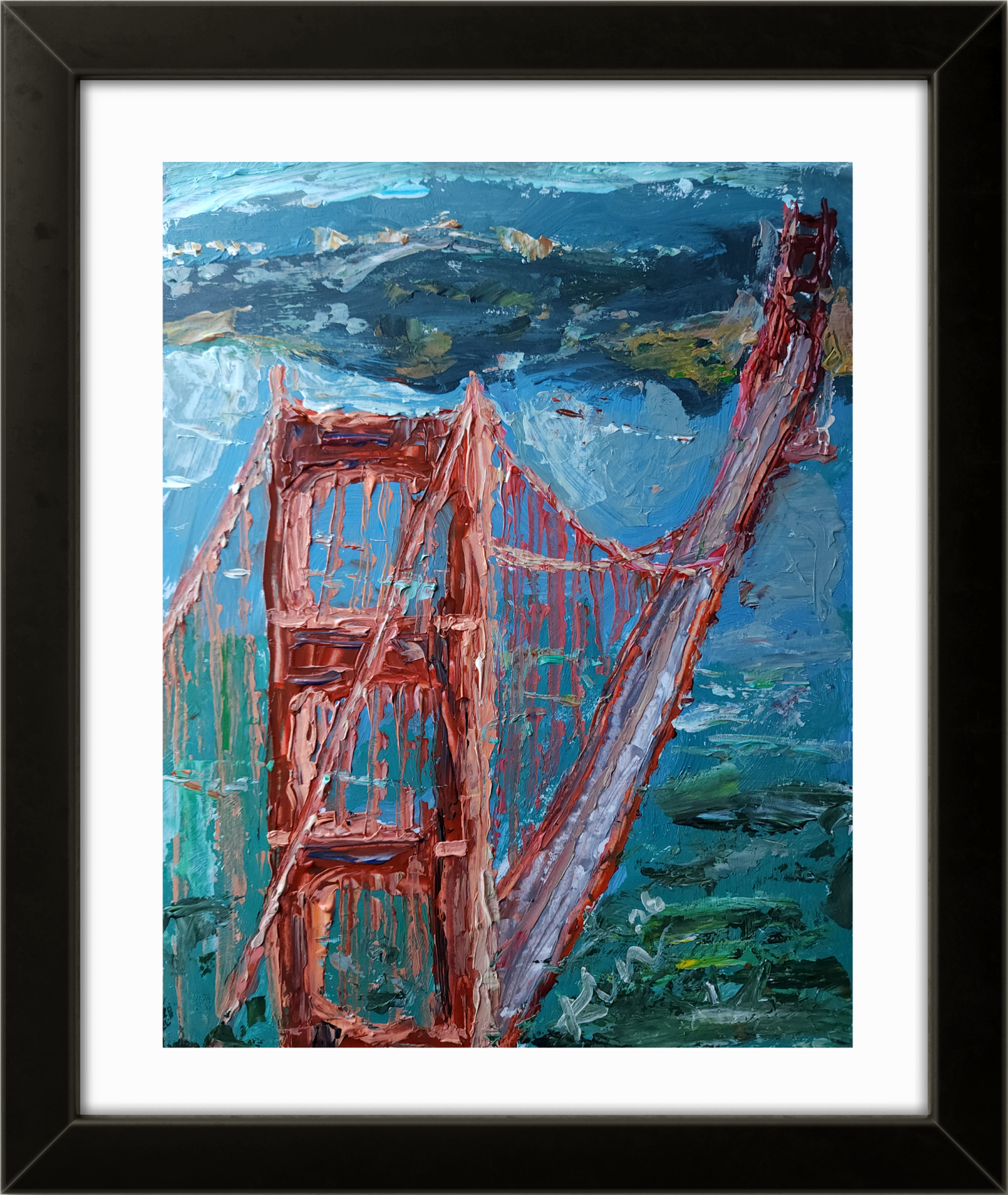 Golden Gate Bridge 11×14 inch