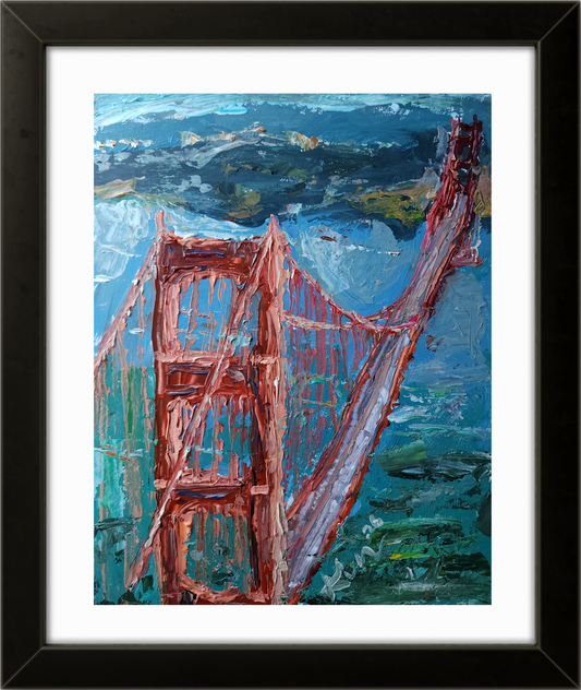 Golden Gate Bridge 11×14 inch