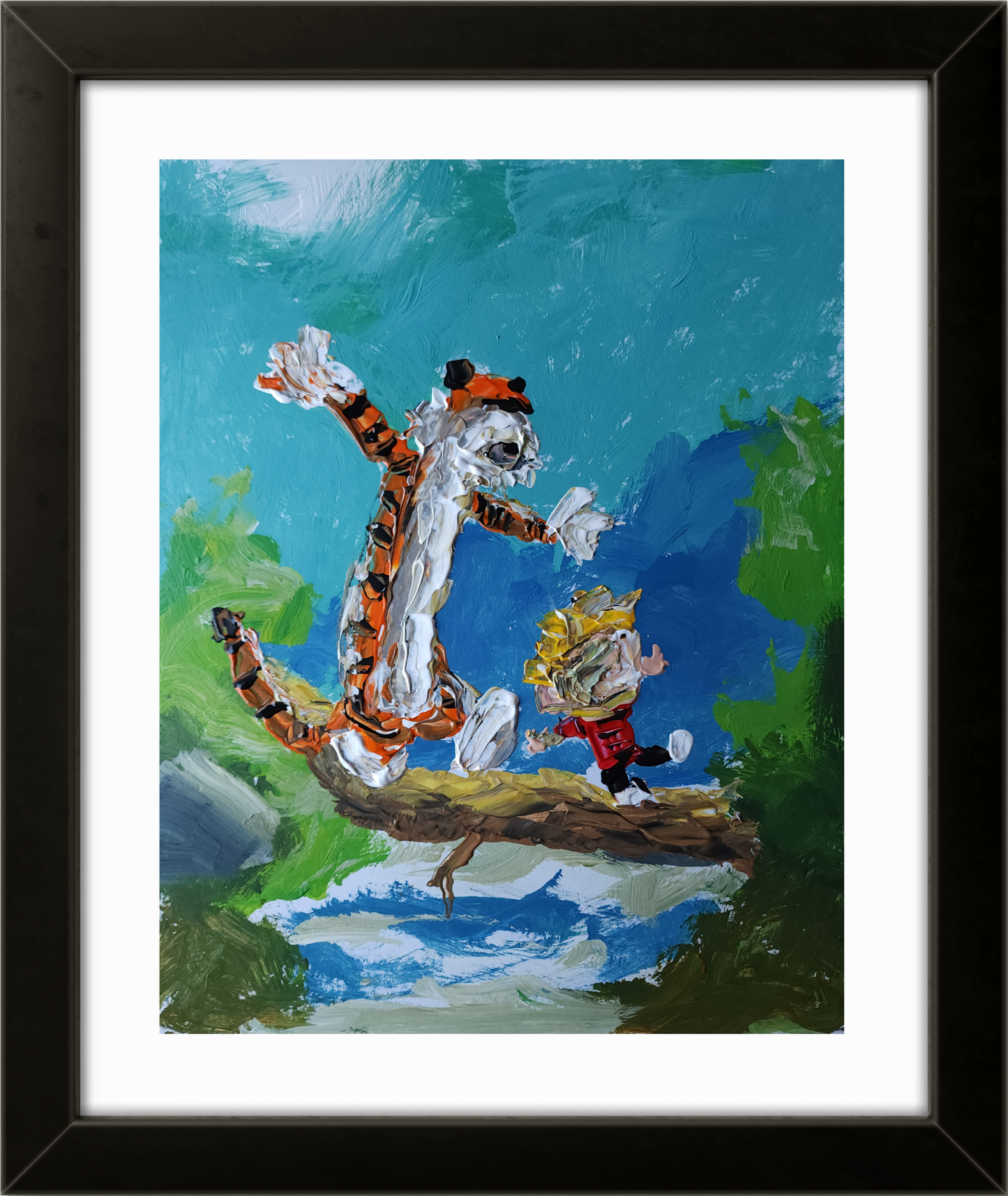 Calvin and Hobbes 11×14 inch