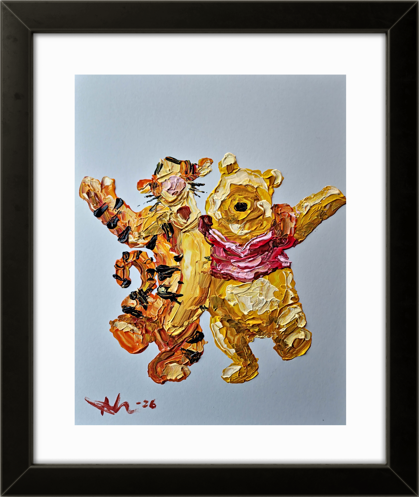Pooh and Tigger 11×14 inch