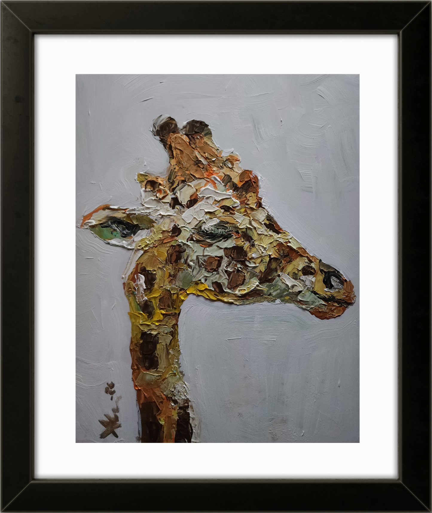 Giraffe 11×14 inch