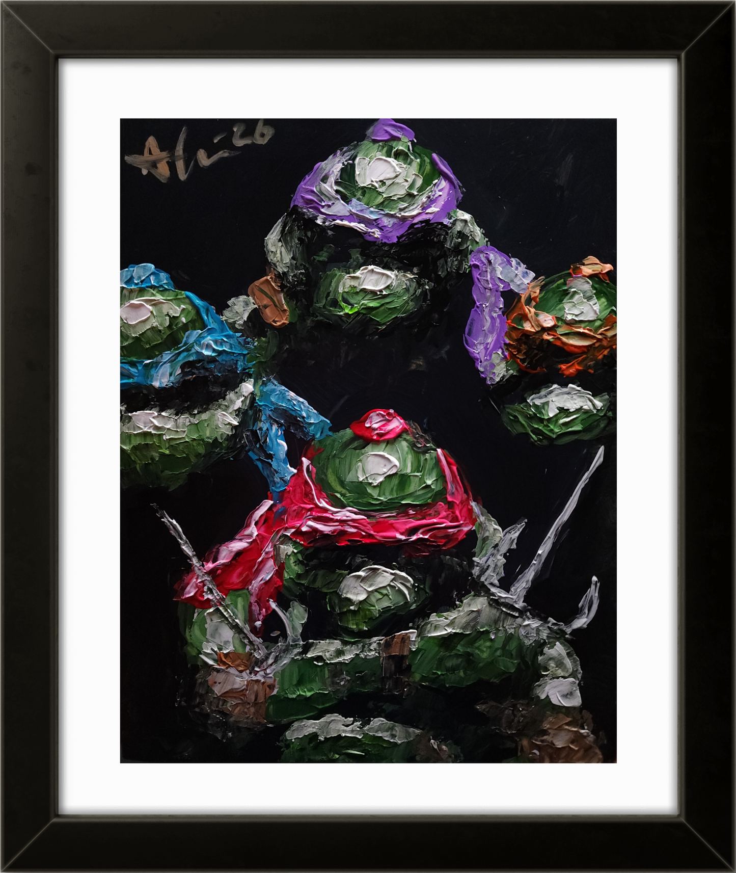Turtles 11×14 inch