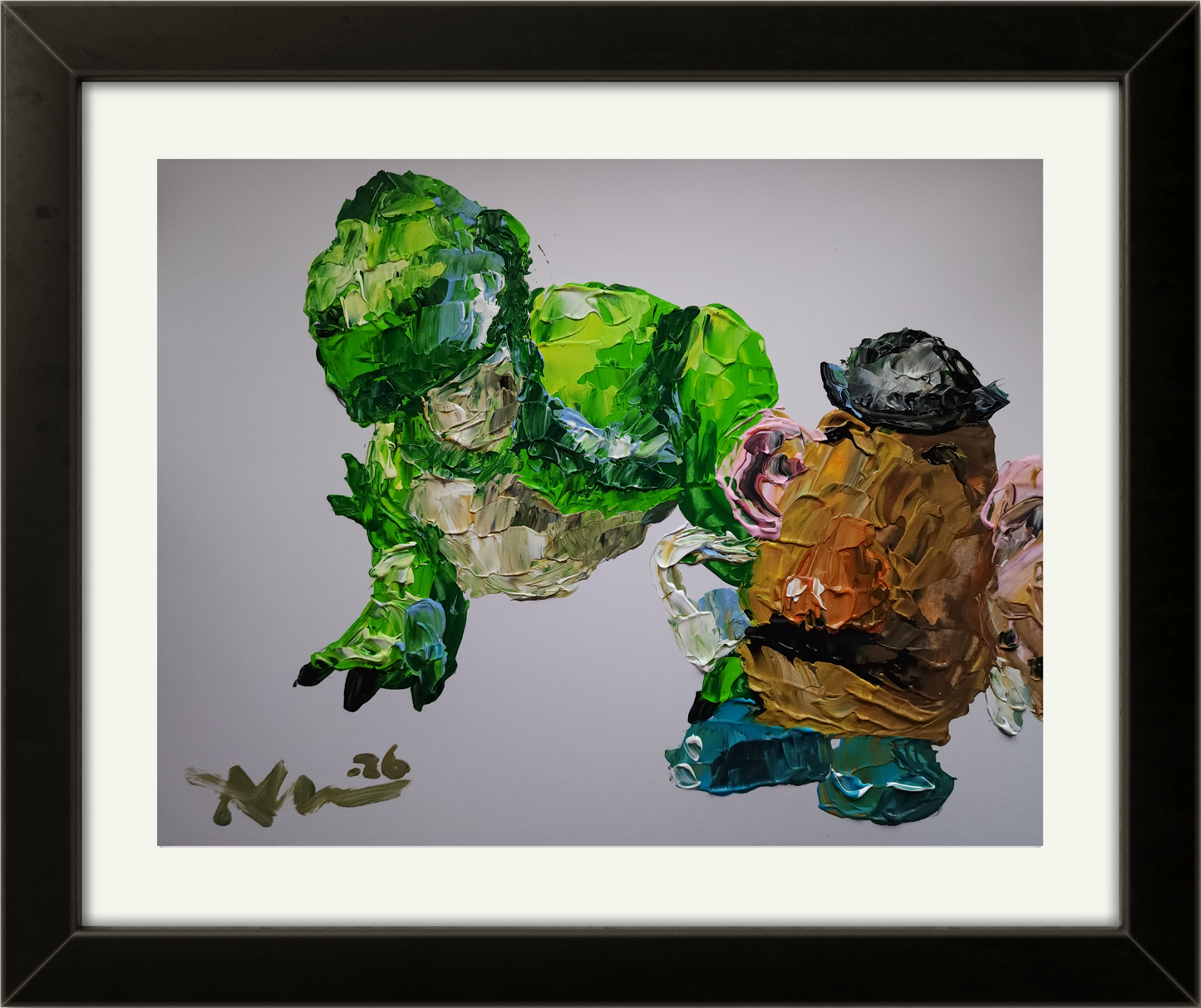 Rex and Potato Head 11×14 inch