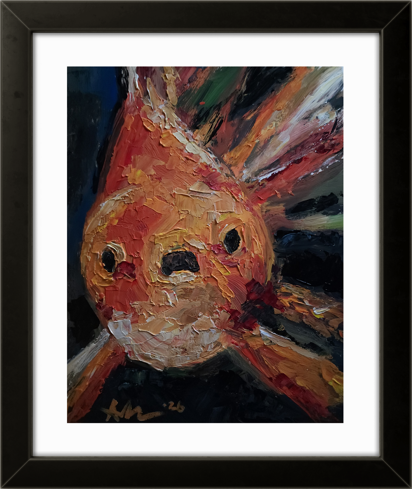 Goldfish 11×14 inch