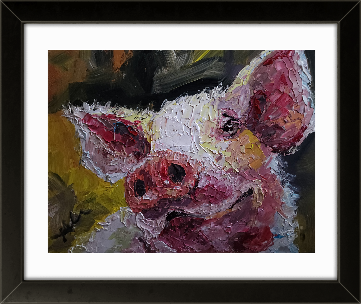 Pig 11×14 inch