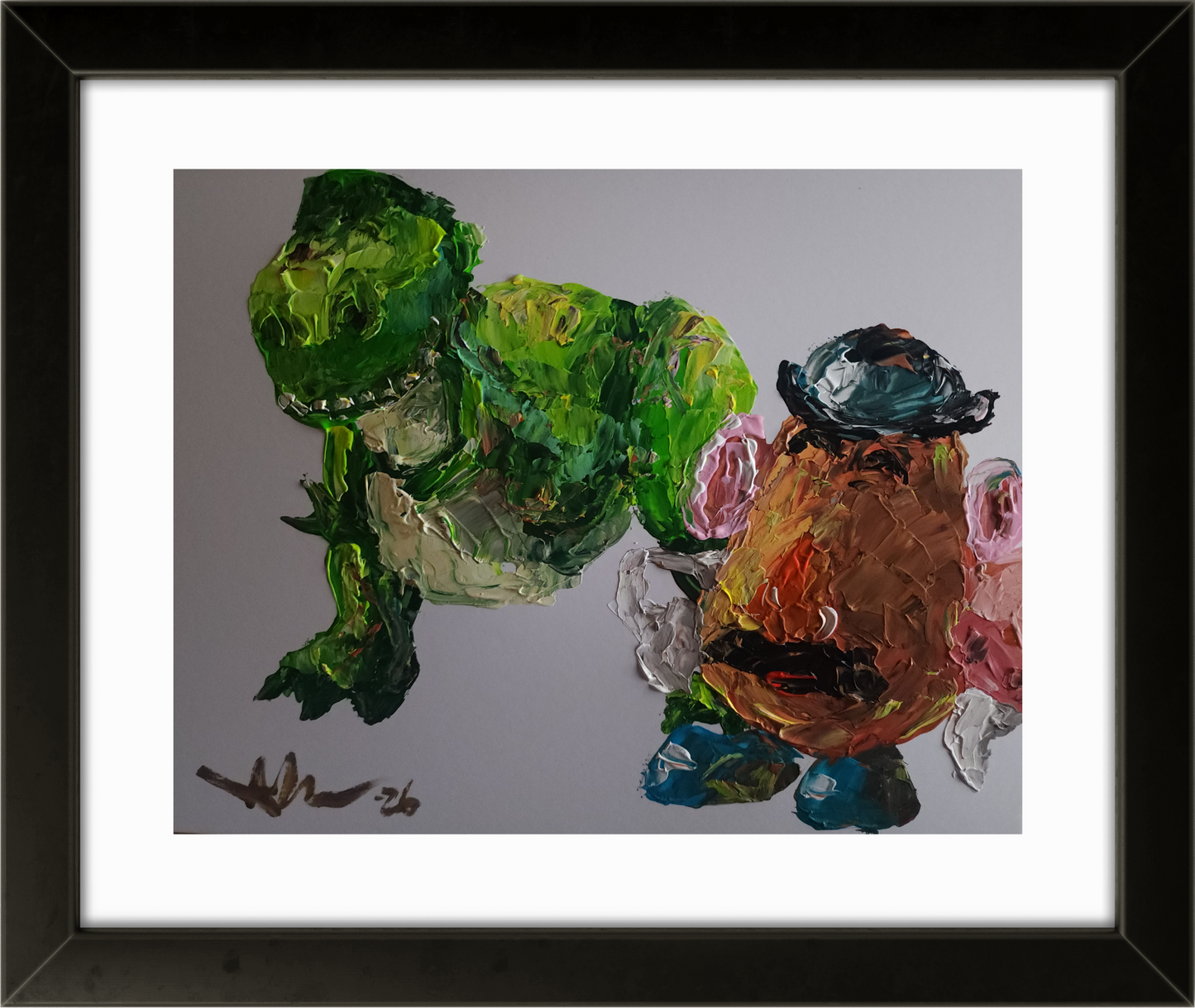 Rex and Potato Head 11×14 inch