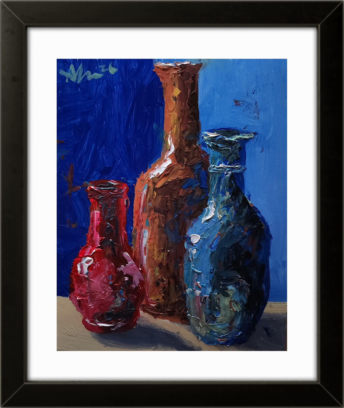 Three Vases 11×14 inch