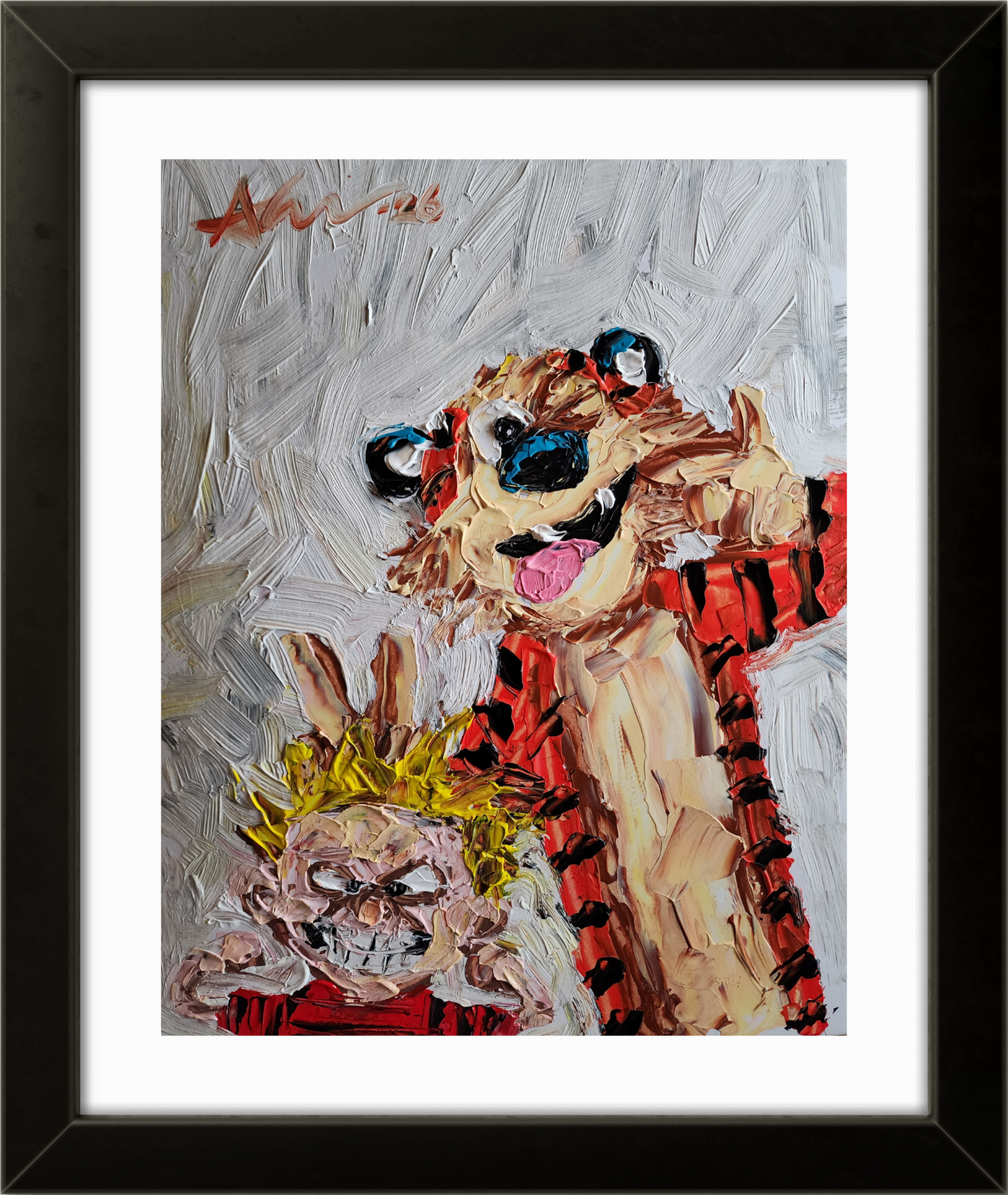 Calvin and Hobbes 11×14 inch