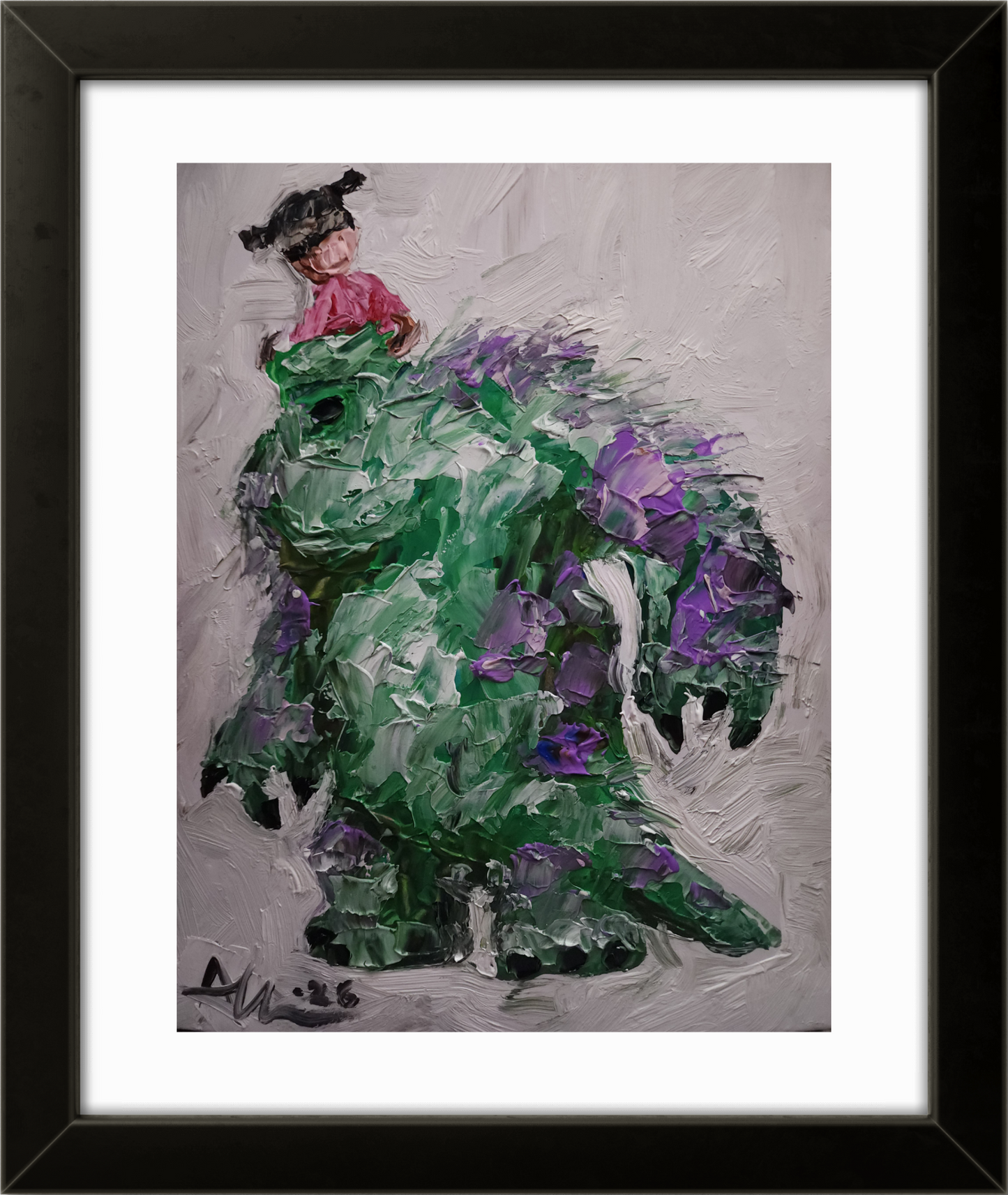 Sully and Boo 11×14 inch