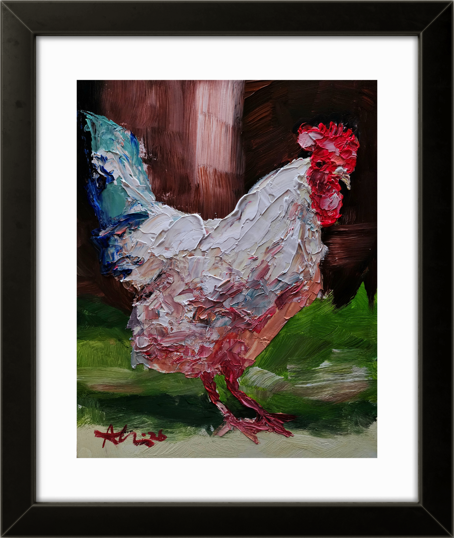 Rooster 11×14 inch