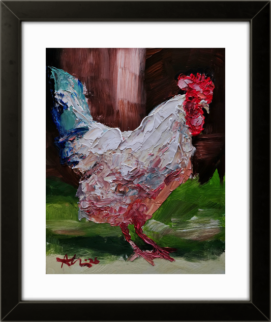 Rooster 11×14 inch