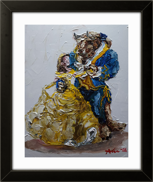 Beauty and The Beast 11×14 inch