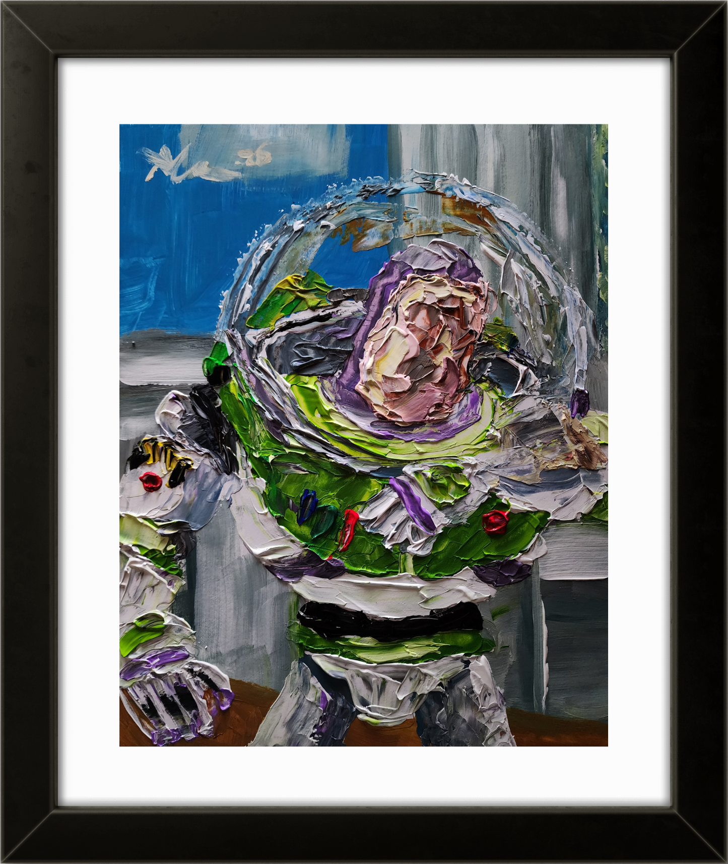 Buzz Abstract 11×14 inch