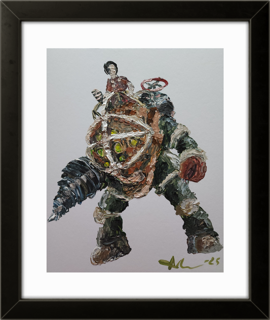 Bioshock Big Daddy 11×14 inch