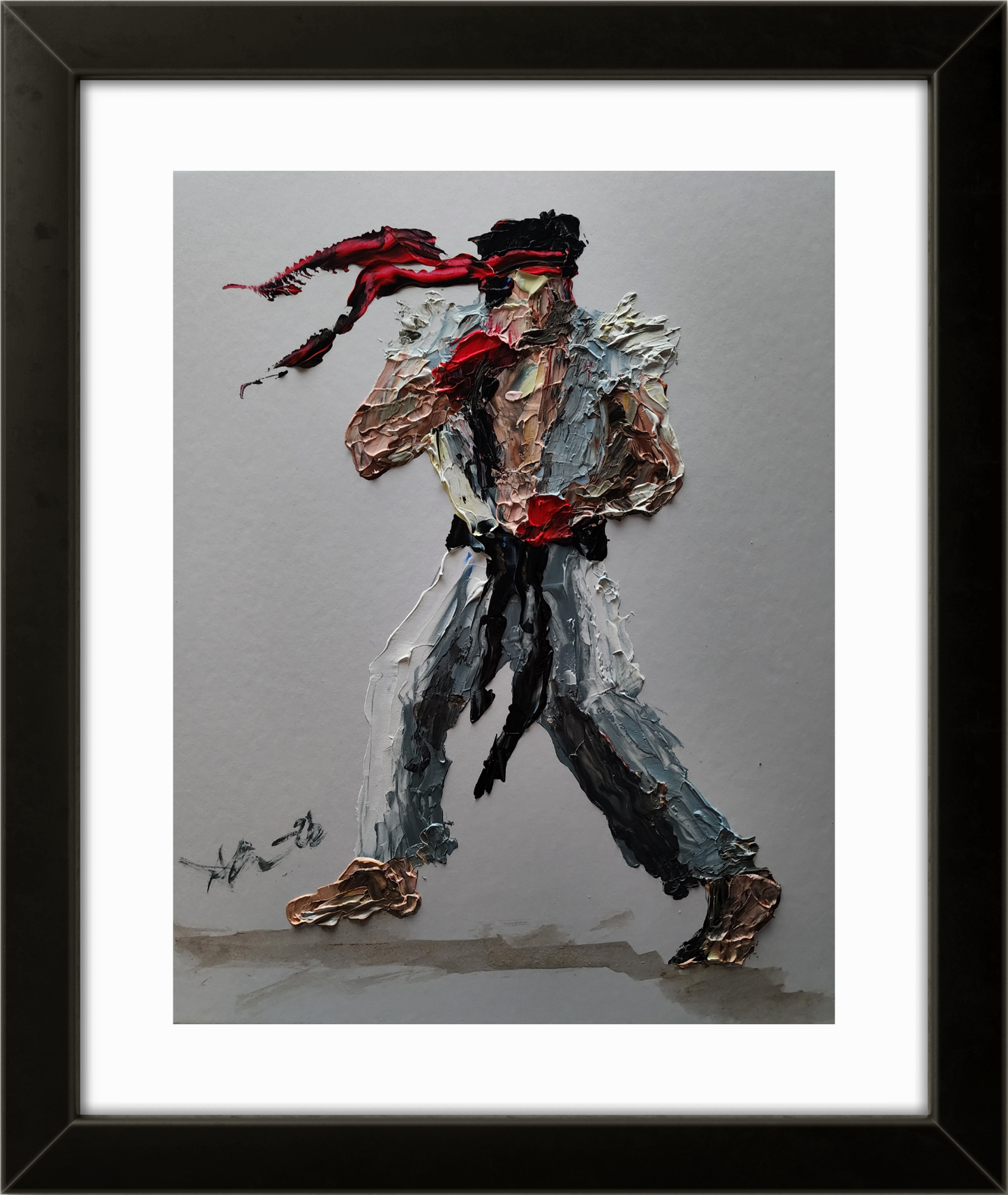 Street Fighter Ryu 11×14 inch