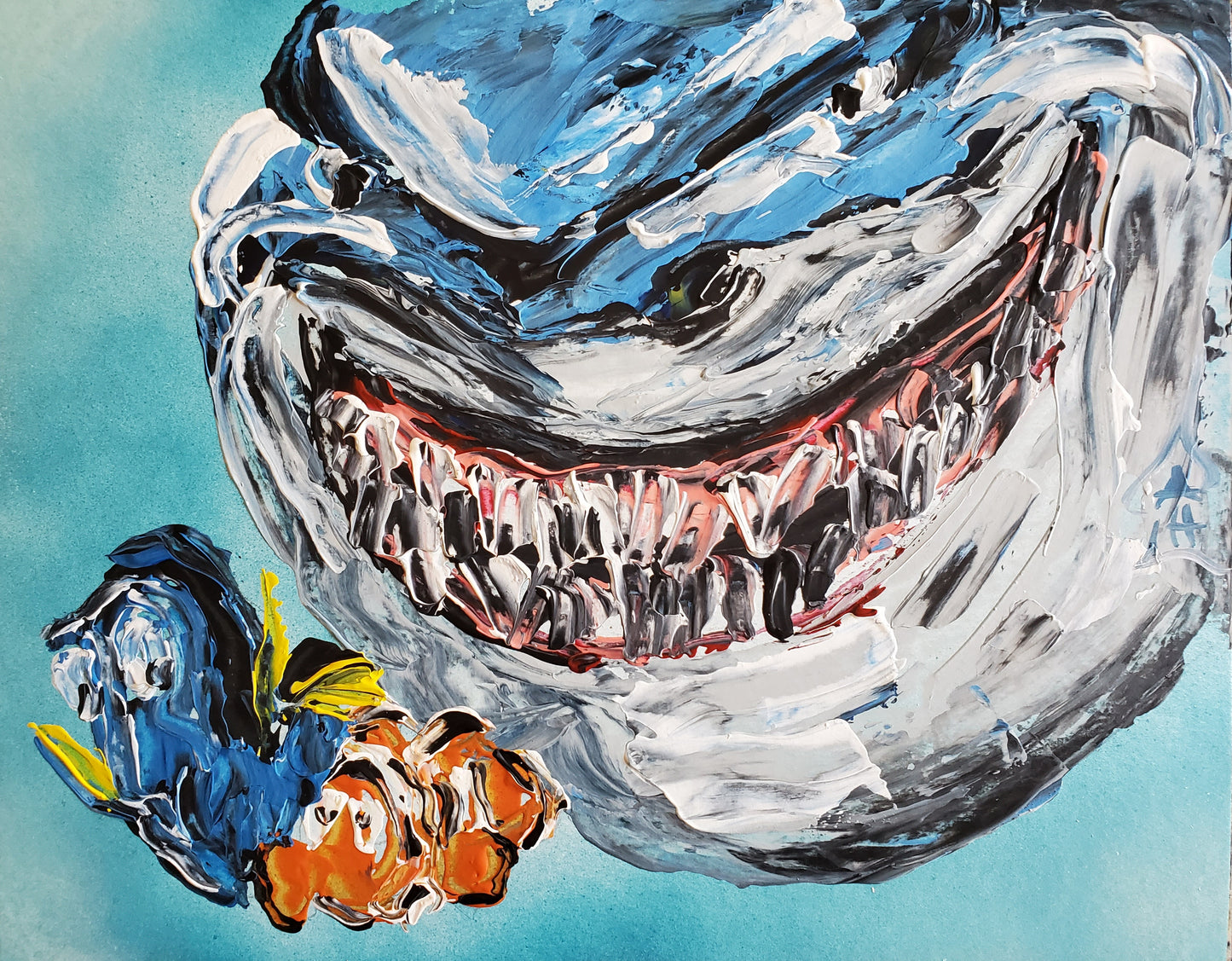 Bruce Finding Nemo 11x14