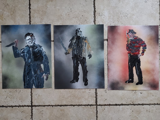 Horror 3 Pack 11×14 inch