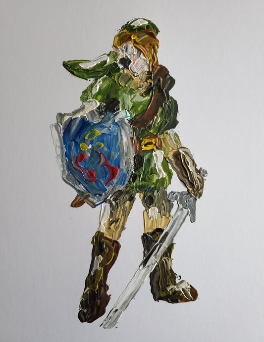 Link 11x14 inch CANVAS