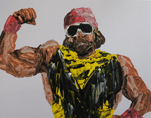 Macho Man 11x14