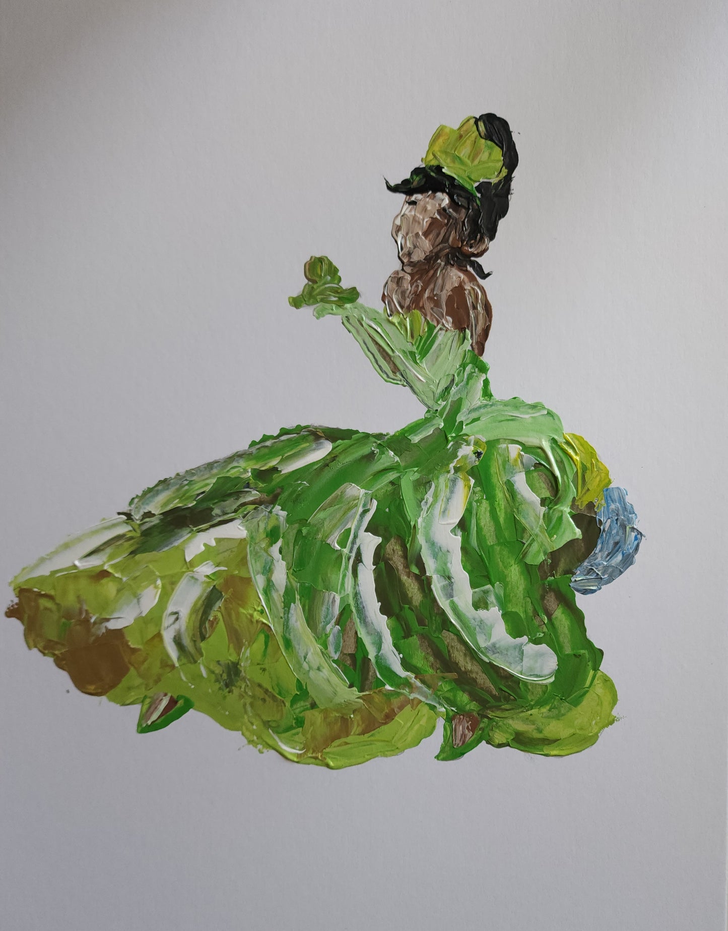 Tiana Princess and The Frog Disney 11x14