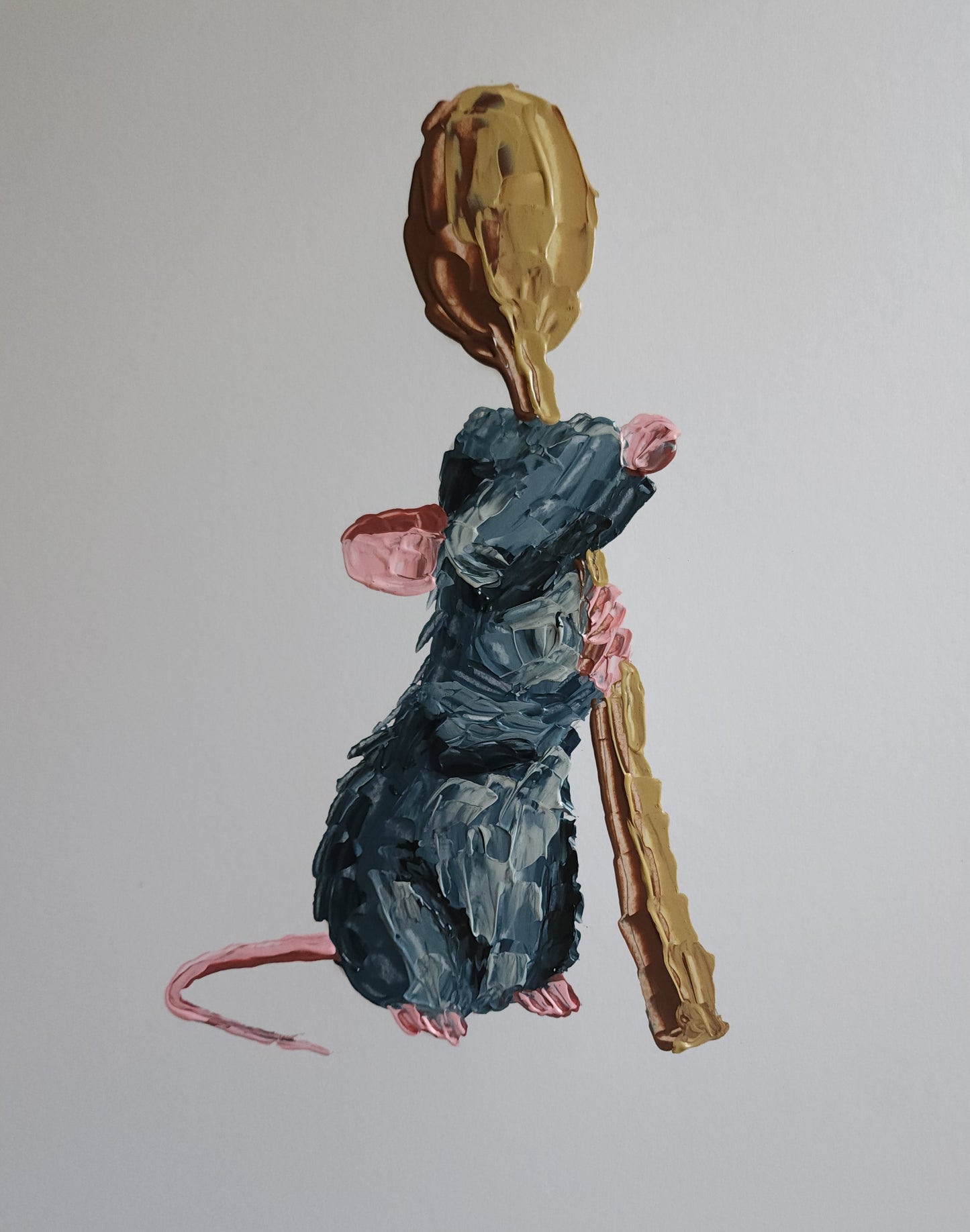 Remy With Spoon Disney 11x14