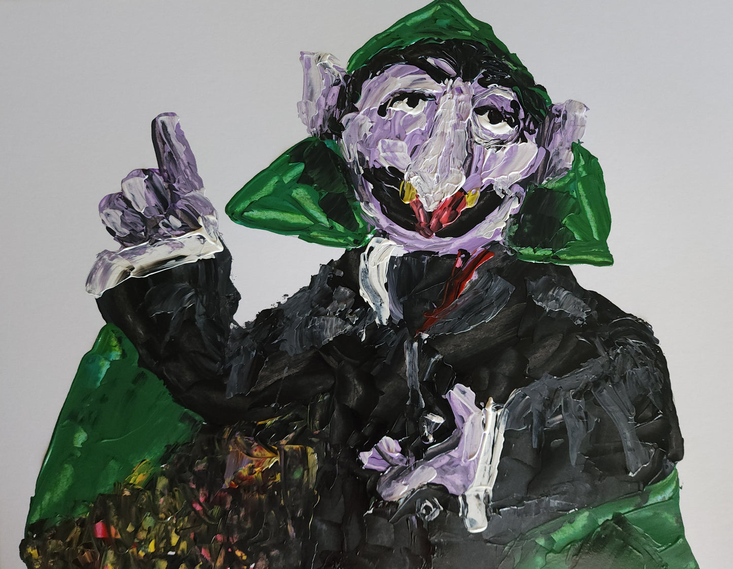 The Count Sesame Street 11x14