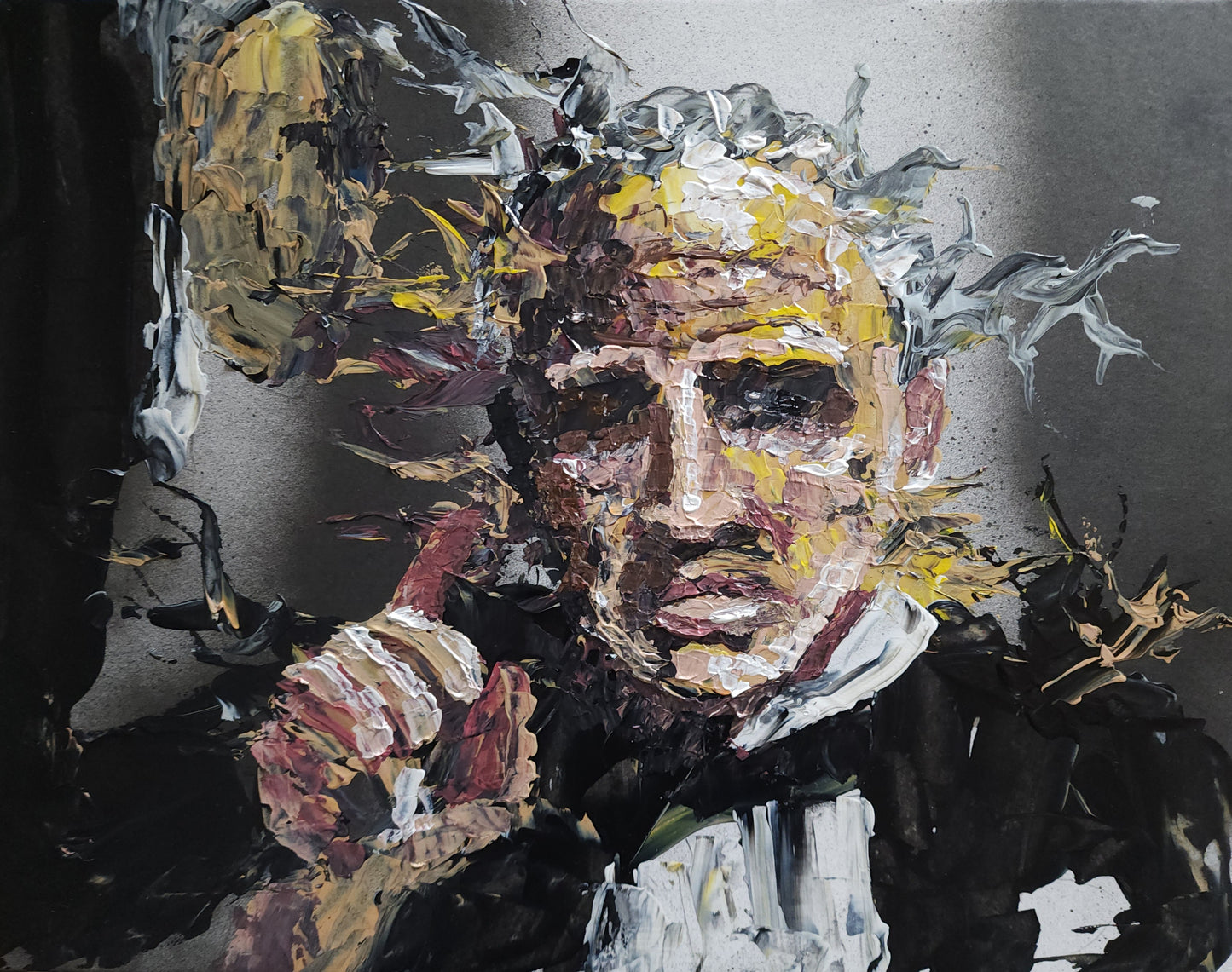 The Godfather Abstract Portrait 11x14