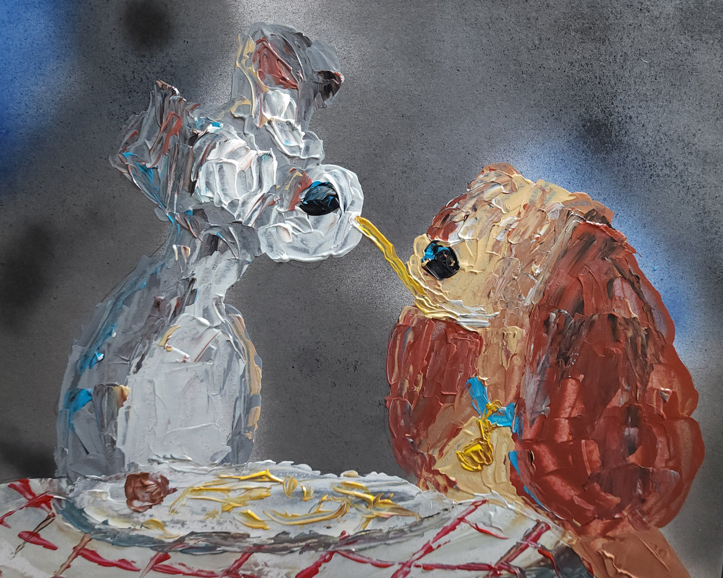 Lady And The Tramp 11x14