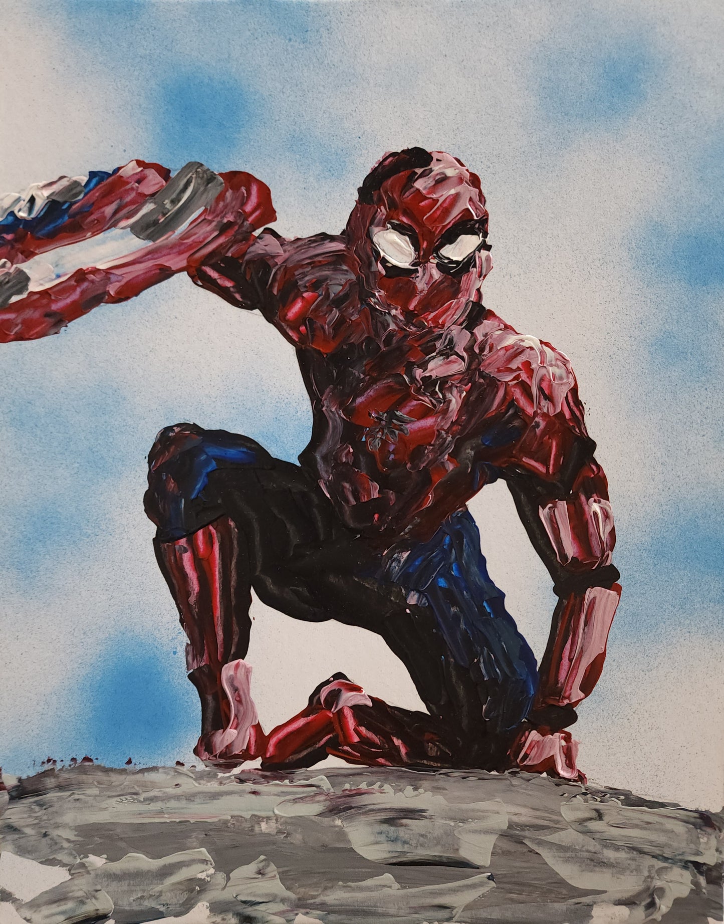 Spiderman Cap Shield 11x14